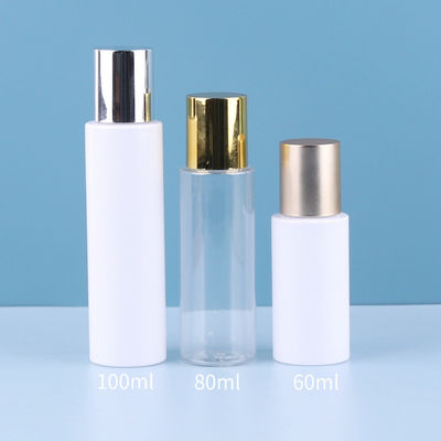 quality 100Ml Plastic 80Ml White Container Cosmetic Bottle For Oil Cosmetic factory